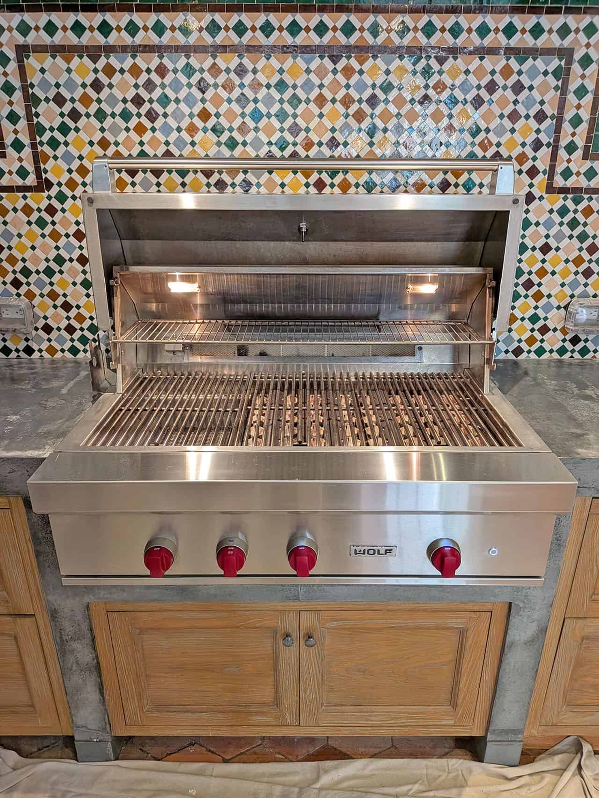 Outdoor Kitchen Detail